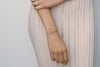 OLIO E ACETO White Agate Silver Silver Splicing Bracelet OA08A01